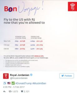 Royal Jordanian ad